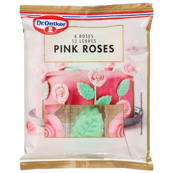 Украшение для выпечки Dr. Oetker (розы с листьями) 50 гр Украшение для выпечки Dr. Oetker (розы с листьями) 50 гр