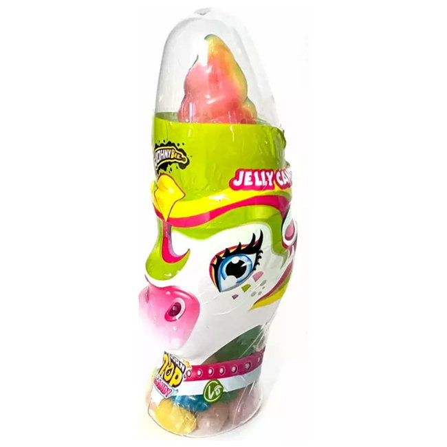 Леденец игрушка с конфетами «Единорог» Johny Bee 50 гр Леденец игрушка с конфетами «Единорог» Johny Bee 50 гр