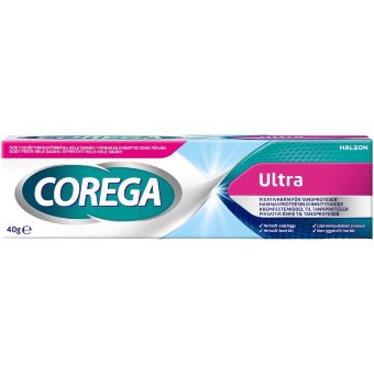Фиксатор зубных протезов Corega Ultra Creme 40 гр Фиксатор зубных протезов Corega Ultra Creme 40 гр