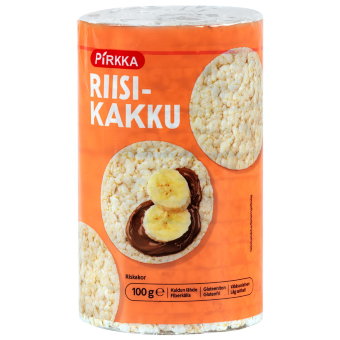 Рисовые галеты Pirkka Riisikakku 100 гр Рисовые галеты Pirkka Riisikakku 100 гр