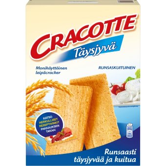 Цельнозерновые хлебные крекеры Cracotte 250 гр Цельнозерновые хлебные крекеры Cracotte 250 гр