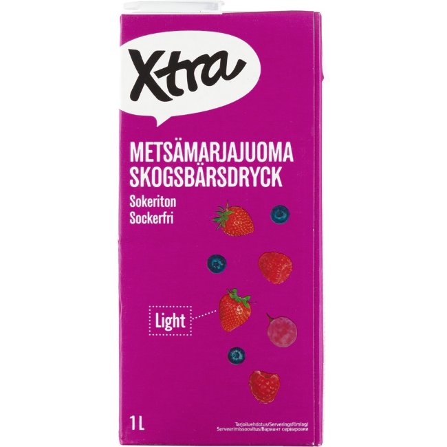 Напиток из лесных ягод X-Tra 1 л