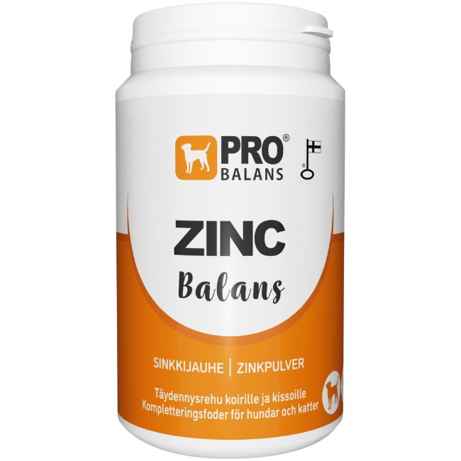 Цинковый порошок Probalans Zincbalans для собак и кошек 120 гр