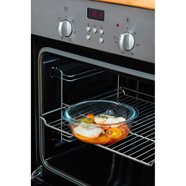 Форма для выпекания Pyrex Cook & Heat 1,1 л с крышкой 18 см