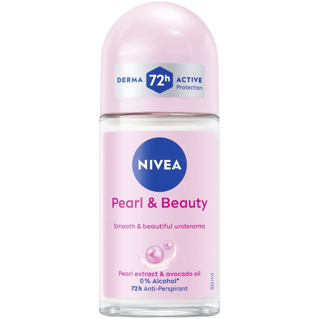 Дезодорант-антиперспирант шариковый NIVEA Pearl & Beauty 50 мл