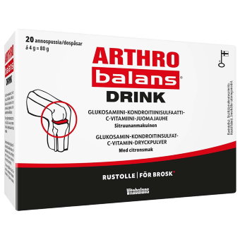 Витамины для суставов Arthro Balans Drink ( артро баланс дринк ) порошок в пакетиках 4 г 20 шт Vitabalans Витамины для суставов Arthro Balans Drink ( артро баланс дринк ) порошок в пакетиках 4 г 20 шт Vitabalans