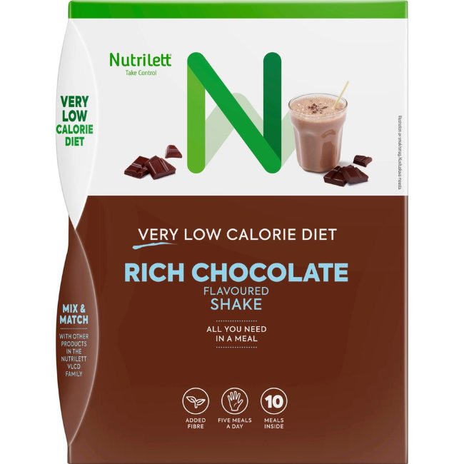 Шоколадный смузи для похудения Nutrilett 10 пак Rich Choco 150 ккал