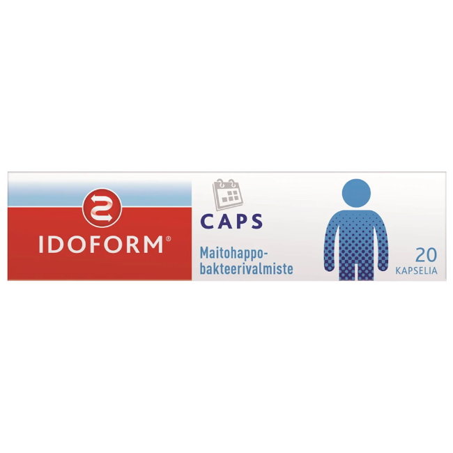 Капсулы с молочно-кислыми бактериями IDOFORM A BIOTIC СAPS, 20 шт Idoform