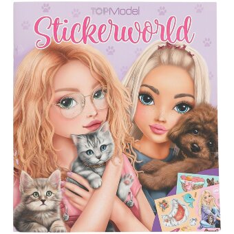 Набор наклеек TOPModel Stickerworld с котиками и собачками