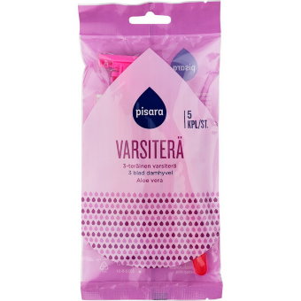 Женские одноразовые бритвы PISARA Women 5 шт/уп Женские одноразовые бритвы PISARA Women 5 шт/уп