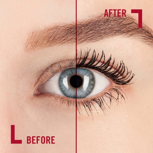 Водостойкая тушь для ресниц Rimmel Scandaleyes Wow Wings 12 мл, 001 черный