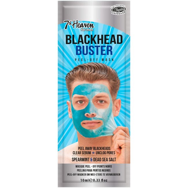 Пилинг-пленка для борьбы с черными точками Montagne Jeunesse 7th Heaven Mens 10 мл, маска для лица Пилинг-пленка для борьбы с черными точками Montagne Jeunesse 7th Heaven Mens 10 мл, маска для лица