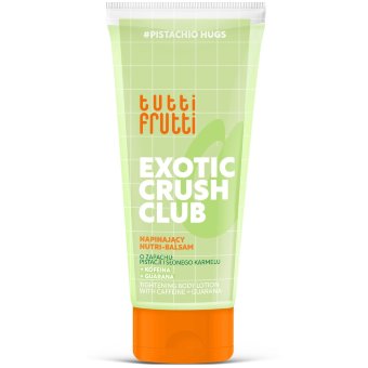 Увлажняющий лосьон для тела Tutti Frutti Exotic Crush Club с ароматом фисташки, кофеина и гуараны 200 мл
