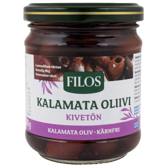 Оливки каламата без косточки Filos 200/100г Оливки каламата без косточки Filos 200/100г