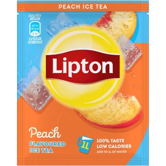Порошок для холодного чая Lipton со вкусом персика 50 гр