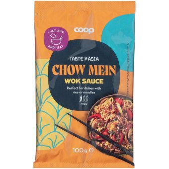 Вок-соус Coop Taste of Asia Chow Mein 100 гр Вок-соус Coop Taste of Asia Chow Mein 100 гр
