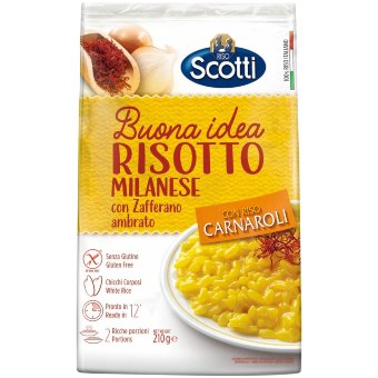 Ризотто Миланезе Riso Scotti 210 гр рис с шафраном