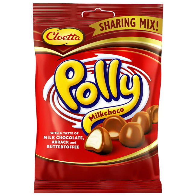 Драже в шоколаде Cloetta Polly большая упаковка 400 гр