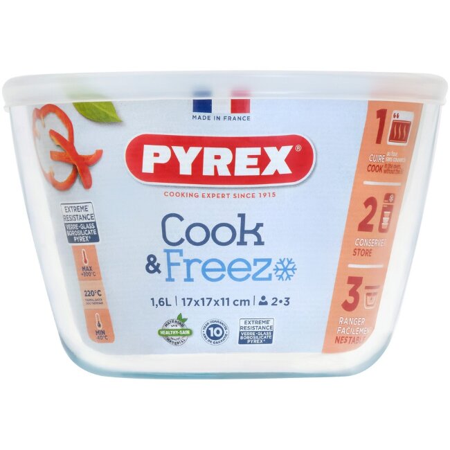 Форма для запекания Pyrex 1,6 л Cook&Freeze
