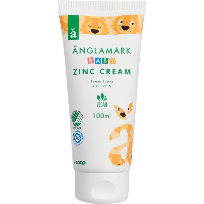 Крем с цинком для детей Änglamark 100 мл