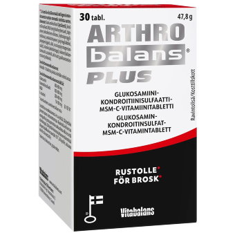 Витамины для суставов Arthro Balans Plus ( артро баланс плюс ) 30 таблеток Vitabalans Витамины для суставов Arthro Balans Plus ( артро баланс плюс ) 30 таблеток Vitabalans