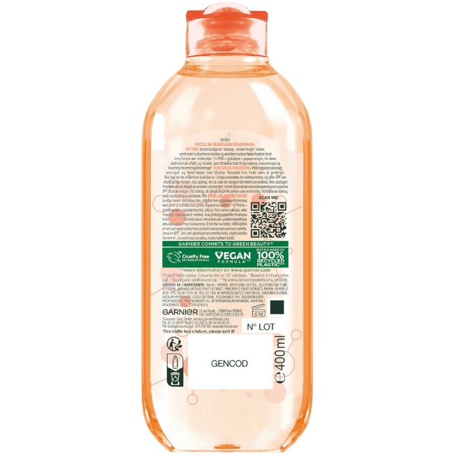 Мицеллярная вода Garnier SkinActive для нормальной кожи 400 мл Мицеллярная вода Garnier SkinActive для нормальной кожи 400 мл