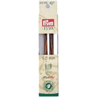 Круглая деревянная спица Prym 1530 5,0 мм, материал дерево, соединяемая с кабелем
