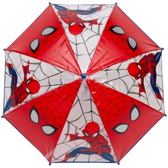 Прозрачный детский зонт Spiderman