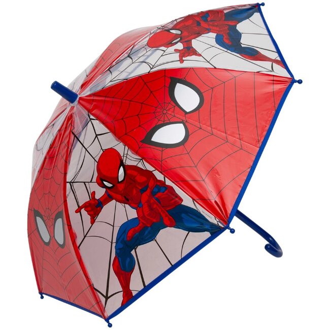 Прозрачный детский зонт Spiderman Прозрачный детский зонт Spiderman