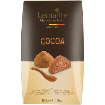 Трюфели Lemaître COCOA в какао-обсыпке 150 гр Трюфели Lemaître COCOA в какао-обсыпке 150 гр