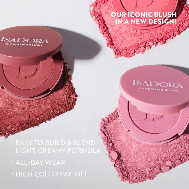 Румяна Isadora The Powder Blush 09 Coral Pink 4,5 гр