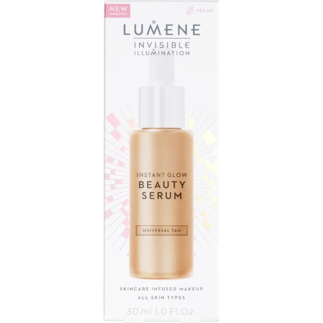 Тональный сияющий сeрум Lumene Invisible Illumination Universal Tan 30 мл