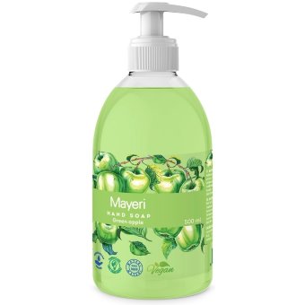 Жидкое мыло Mayeri зеленое яблоко 0,5 л Жидкое мыло Mayeri зеленое яблоко 0,5 л