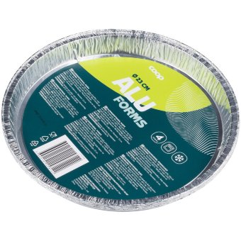Алюминиевая форма для запекания Coop 23 см 4 шт Алюминиевая форма для запекания Coop 23 см 4 шт