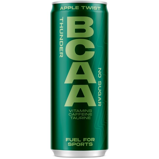 Энергетический напиток BCAA Thunder Apple twist 0,33 л