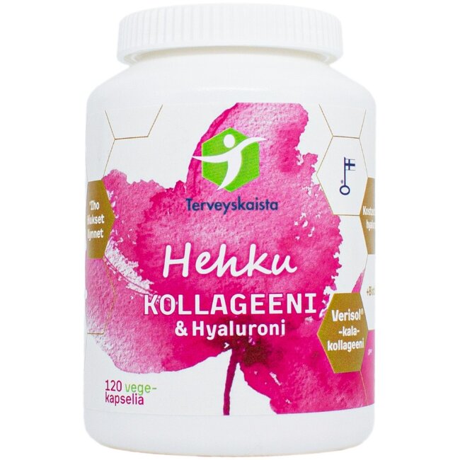Капсулы Terveyskaista Kollageeni & Hyaluroni 120 шт.