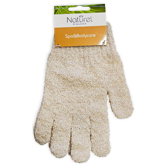 Перчатки массажные для душа Naturel, 2 шт