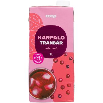 Клюквенный сок Coop 1 л