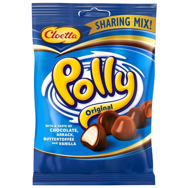 Шоколадные конфеты Cloetta Polly ORIGINAL большая упаковка 400 гр Шоколадные конфеты Cloetta Polly ORIGINAL большая упаковка 400 гр