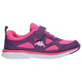 Кроссовки Kappa (сиреневый - розовый) на липучке 34 размер