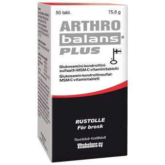 Витамины для суставов Arthro Balans Plus ( артро баланс плюс) 50 таблеток Vitabalans