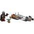 Игрушечный конструктор LEGO® Star Wars TM 75436 Мандалорский спидер с Грогом Игрушечный конструктор LEGO® Star Wars TM 75436 Мандалорский спидер с Грогом