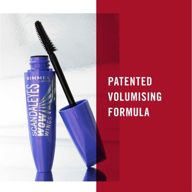 Тушь для ресниц Rimmel Scandaleyes Wow Wings 001 Black 12 мл Тушь для ресниц Rimmel Scandaleyes Wow Wings 001 Black 12 мл