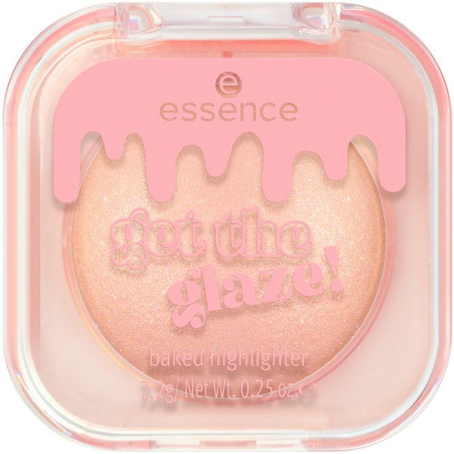 Запечённый хайлайтер essence get the glaze! 01 Donut worry, be glazy! 7.2 гр