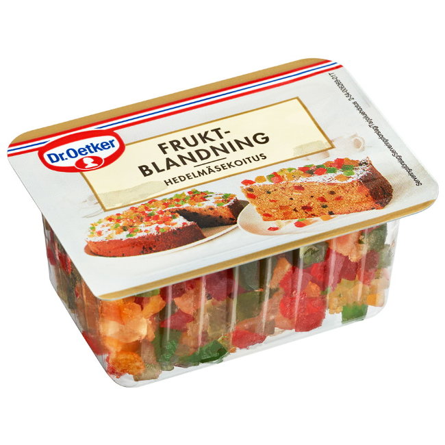 Цукаты ( фруктовый микс ) Dr. Oetker 100 гр