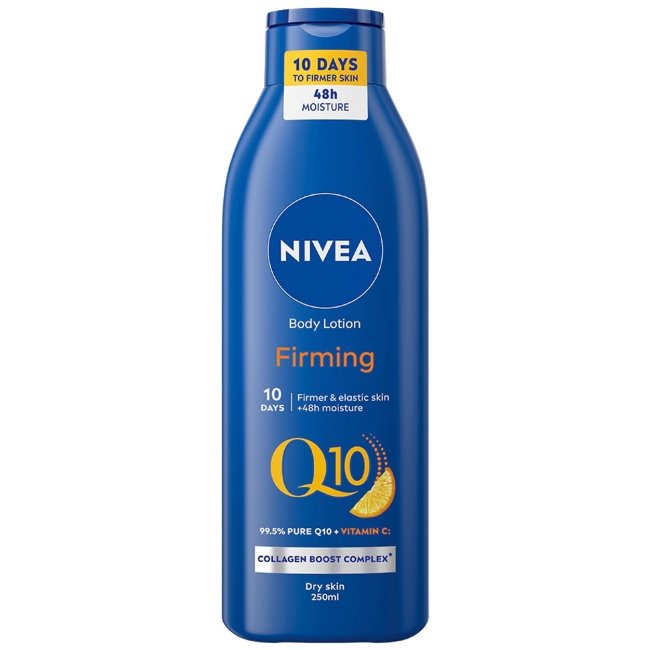 Укрепляющее молочко для тела NIVEA Q10 + витамин C 250 мл