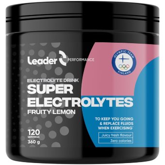 Электролитный порошок Leader Performance Super Electrolytes с цитрусовым вкусом 360 гр Электролитный порошок Leader Performance Super Electrolytes с цитрусовым вкусом 360 гр