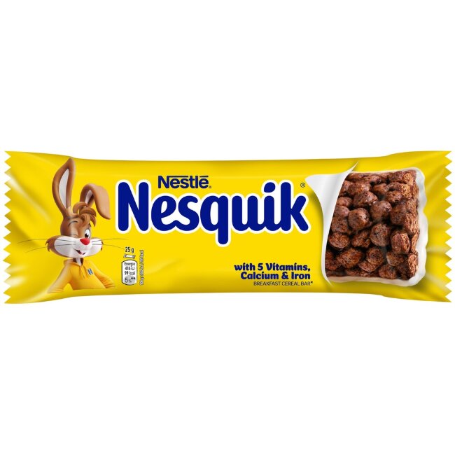Злаковый батончик Nesquik 25 гр Злаковый батончик Nesquik 25 гр