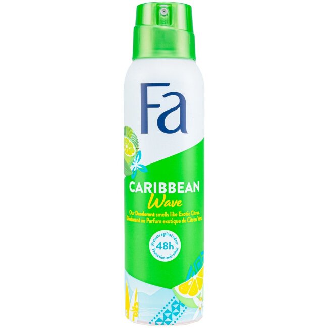 Дезодорант-спрей Fa Caribbean Wave Lemon 150 мл