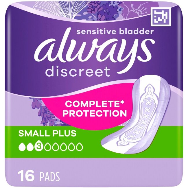 Прокладки для недержания Always Discreet Small Plus 16 шт
